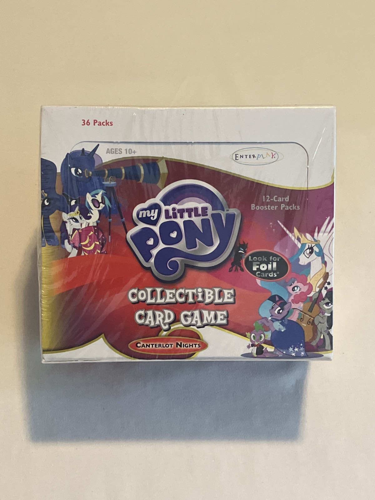Enterplay My Little Pony CCG Canterlot Nights Booster Box 36 Packs New Sealed