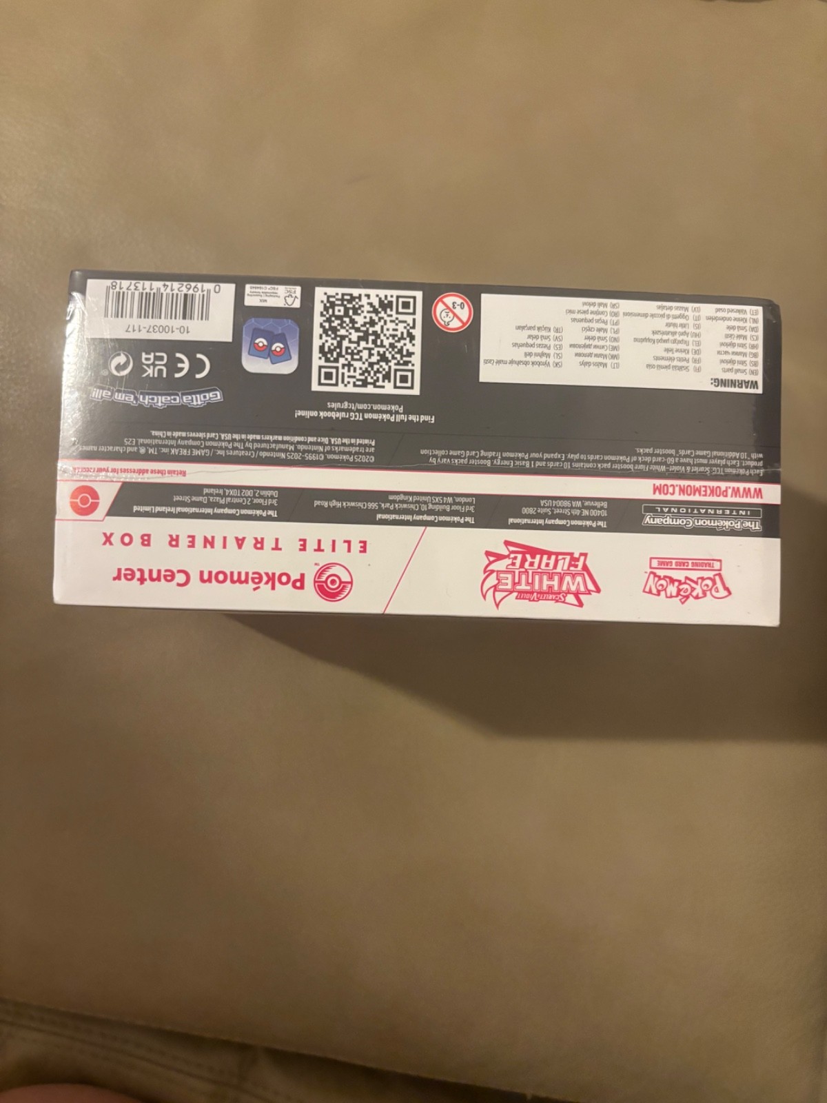 Pokemon Scarlet & Violet White Flare Elite Trainer Box ETB