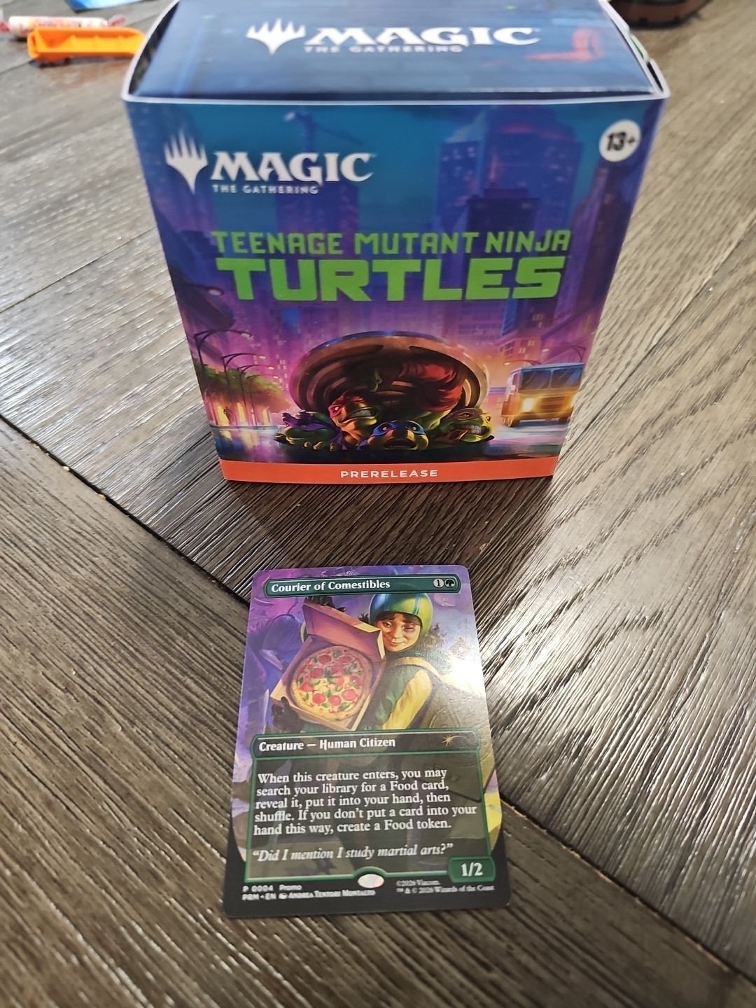 Pre-Release Pack Teenage Mutant Ninja Turtles TMT MTG And BONUS 1 Promo Card