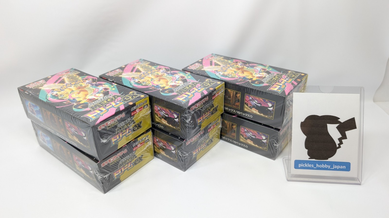 6 Boxes set Pokemon Card High Class Pack MEGA Dream ex M2a Box Japanese w/Shrink