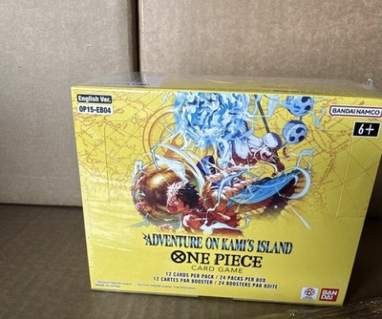OP-15 SEALED BOOSTER BOX ENGLISH ONE PIECE CARD GAME