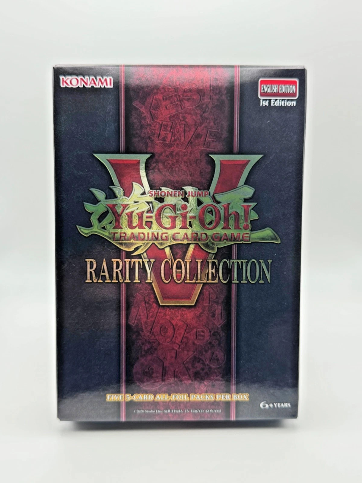 Yu-Gi-Oh! Rarity Collection 5 V Box 1st Edition Sealed IN HAND Ships Today 🔥