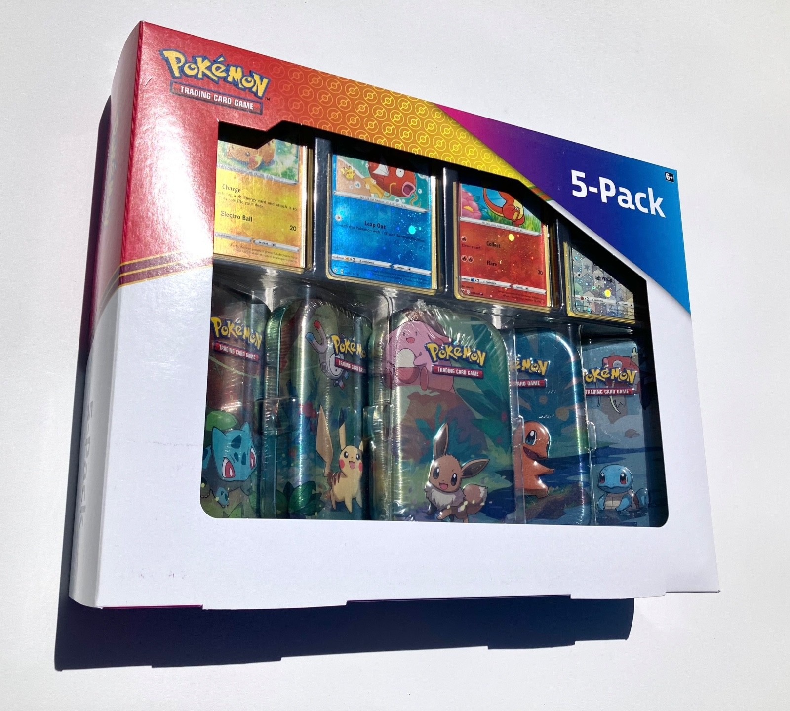 Pokémon Costco Exclusive Kanto Friends Mini Tin 5-Pack, sealed, Free Shipping