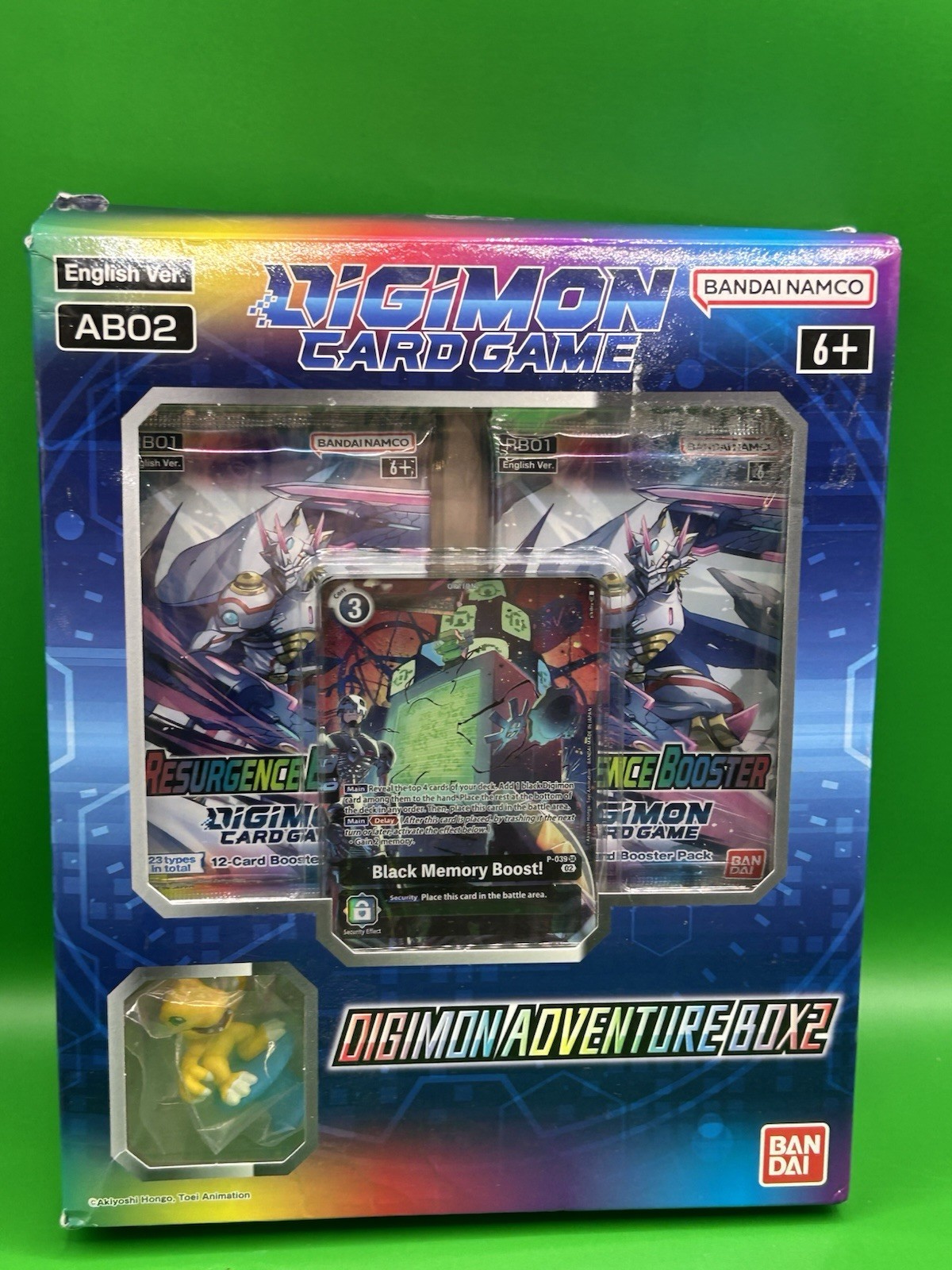 Digimon TCG Digimon Adventure Box 2 AB02 English New Sealed Black Memory Boost