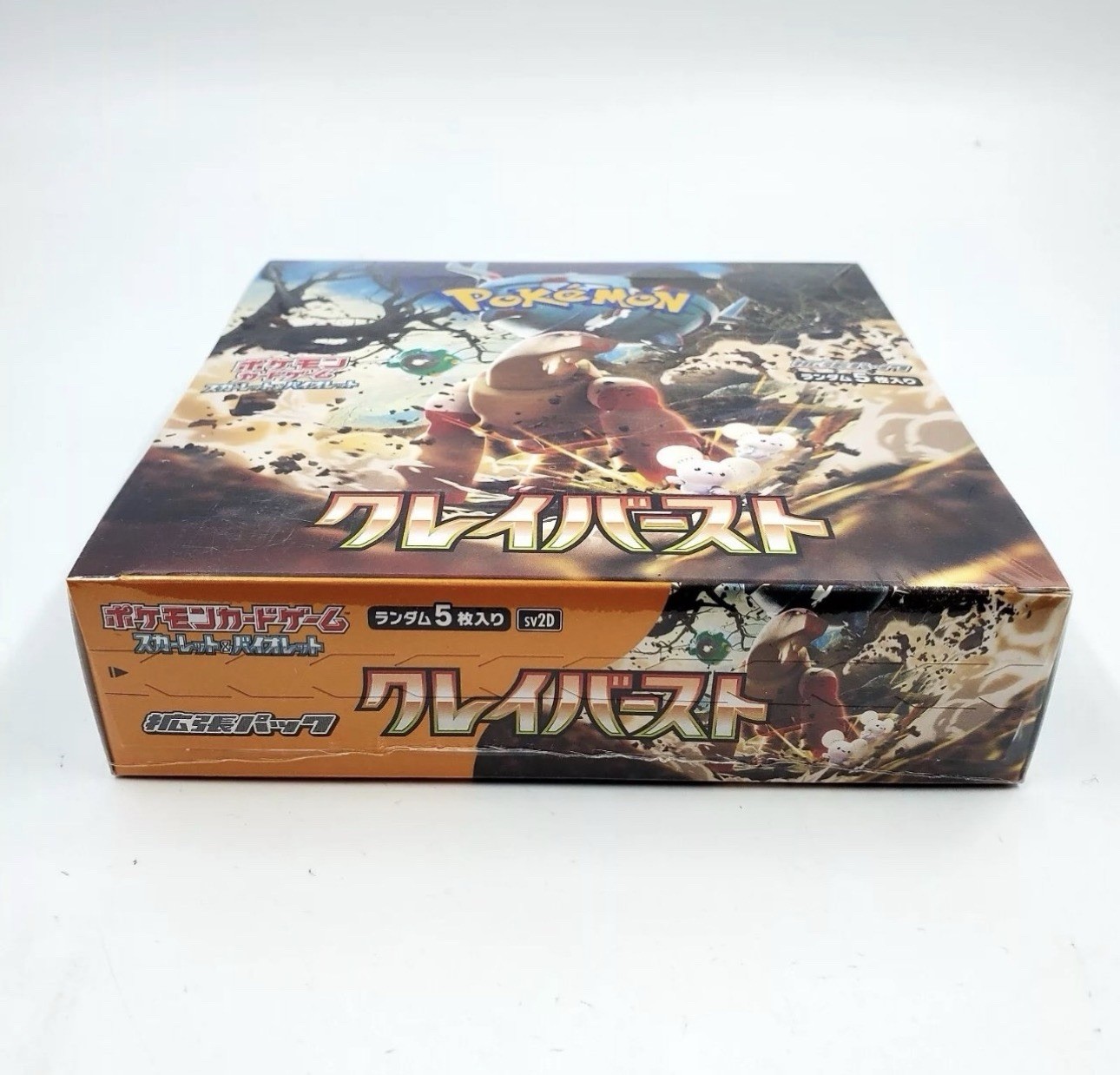 Pokémon TCG Scarlet & Violet Clay Burst Booster Box – 30 Packs