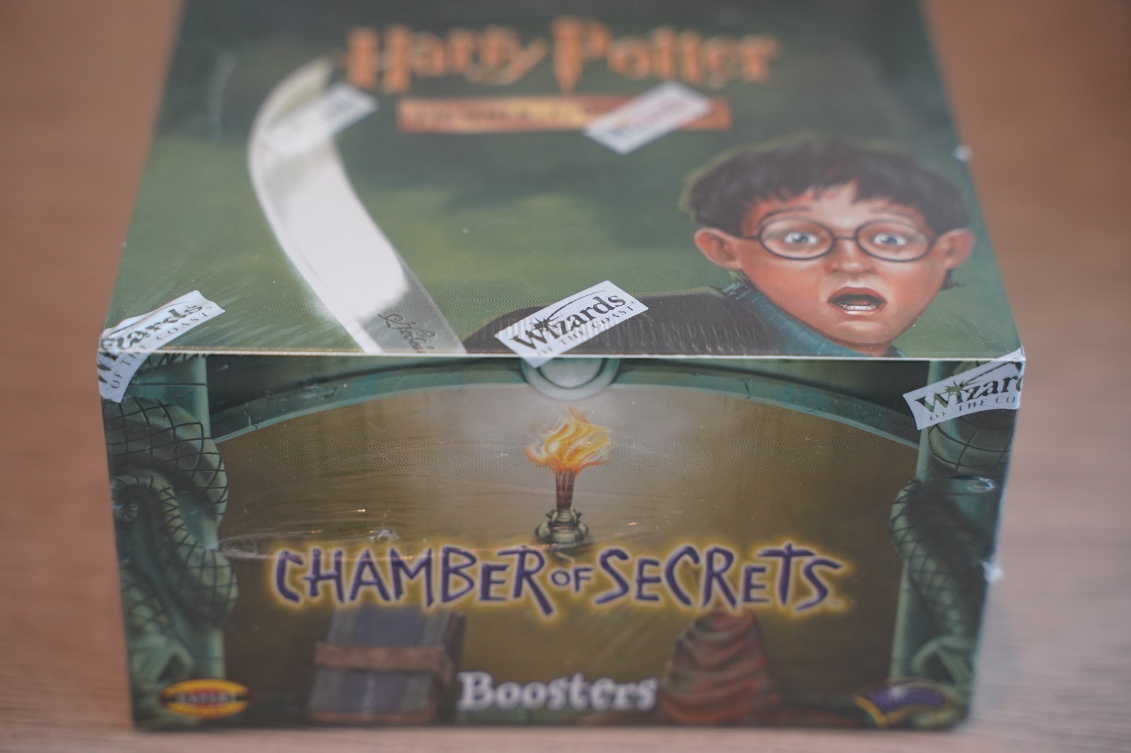 Harry Potter TCG Chamber of Secrets Booster Box 36 Packs Sealed WOTC English