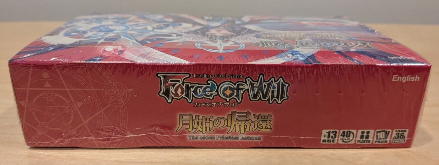 Force of Will: FOW The Moon Priestess Returns Sealed 36-Packs Booster Box