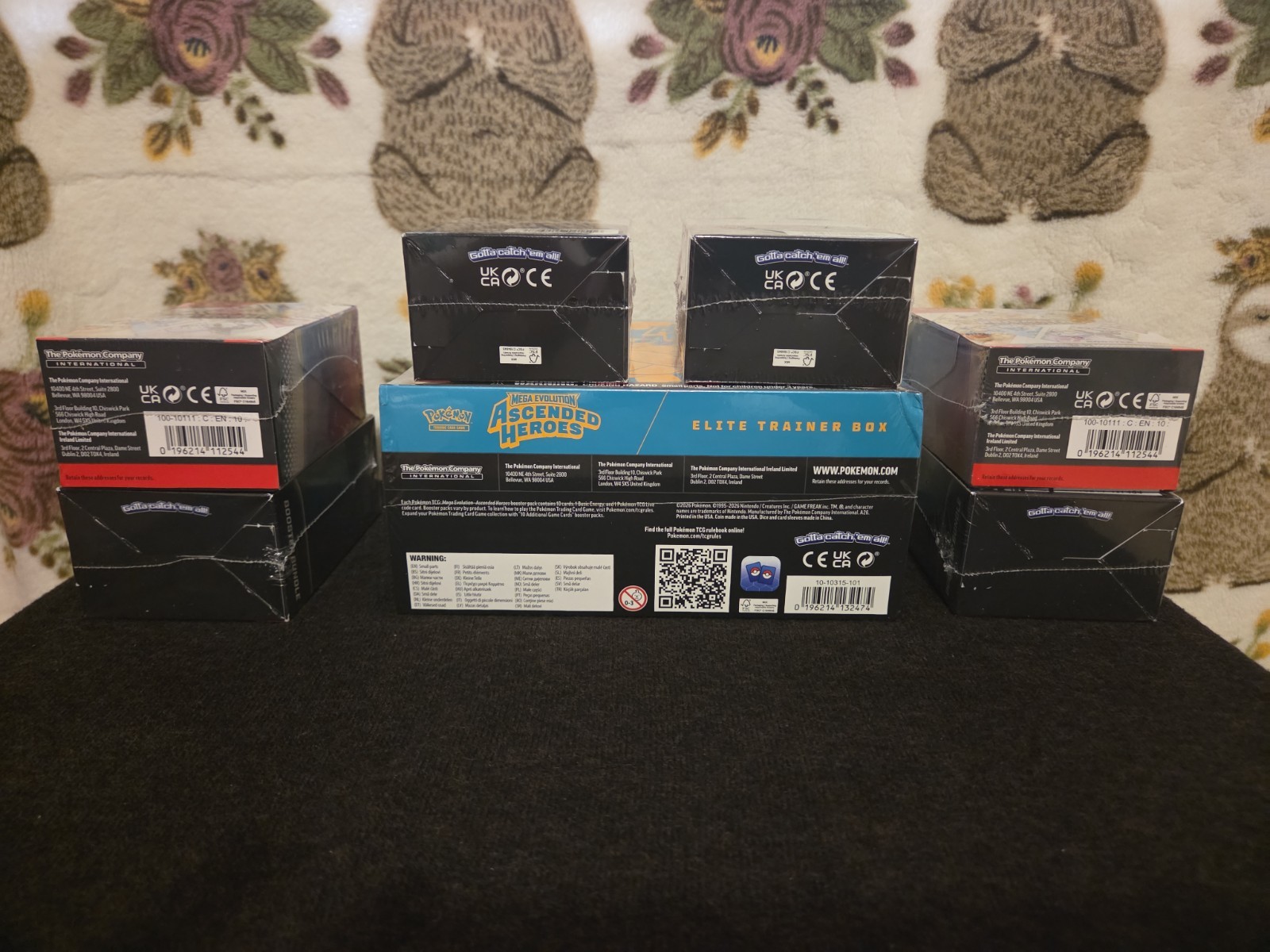 Ascended Heroes, Prismatic Evolutions & Pitch Black Lot 1 ETB 6 Booster Bundles