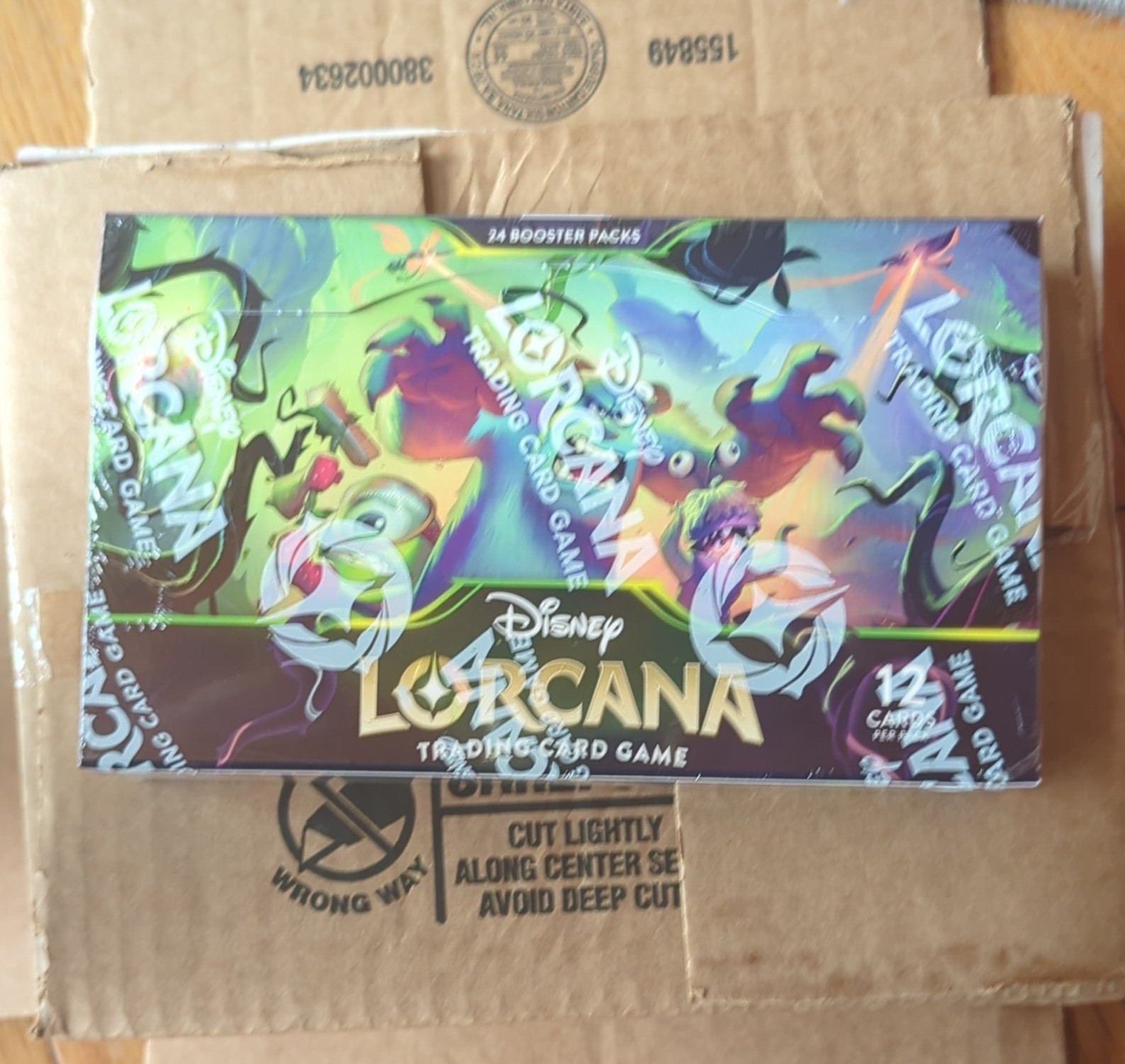 Disney Lorcana TCG Ursula’s Return Booster Box 24 Packs 288 Cards English 2024
