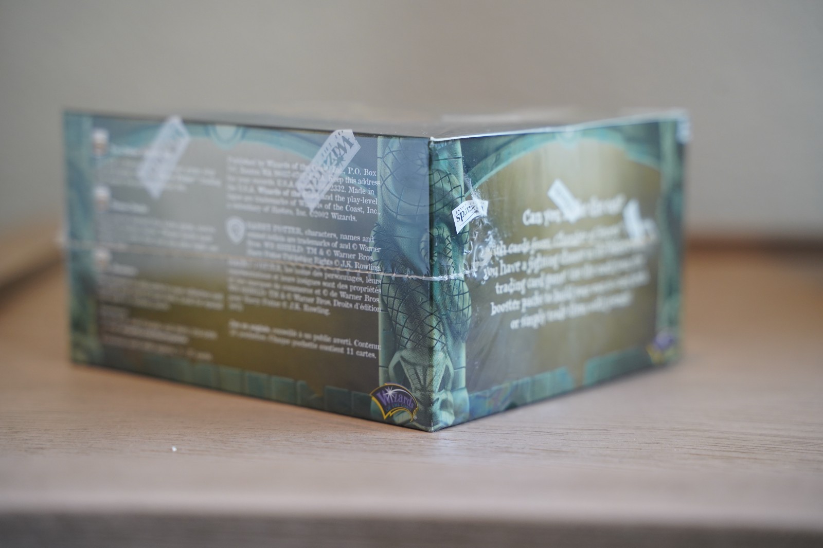Harry Potter TCG Chamber of Secrets Booster Box 36 Packs Sealed WOTC English