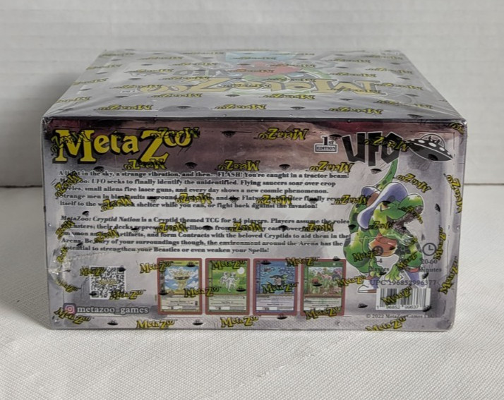 MetaZoo TCG UFO 1st Edition Booster Box 36 Packs New Sealed