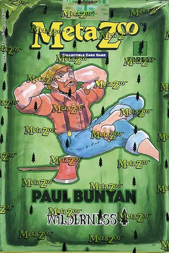 MetaZoo TCG: Wilderness Tribal Theme Deck (1st Edition) – Paul Bunyan