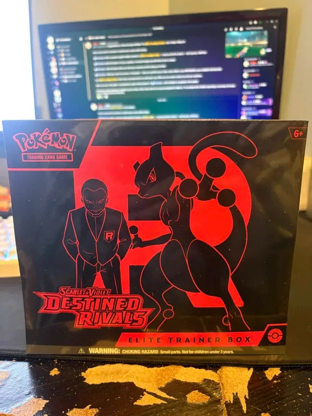 Pokémon TCG: Destined Rivals Elite Trainer Box Sealed SAVE $$ DAMAGE ETB