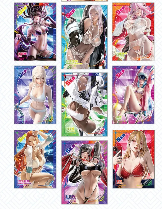 Goddess Story TCG CCG Charming Heavenly Kingdom Waifu 11 Pack Booster Box Doujin