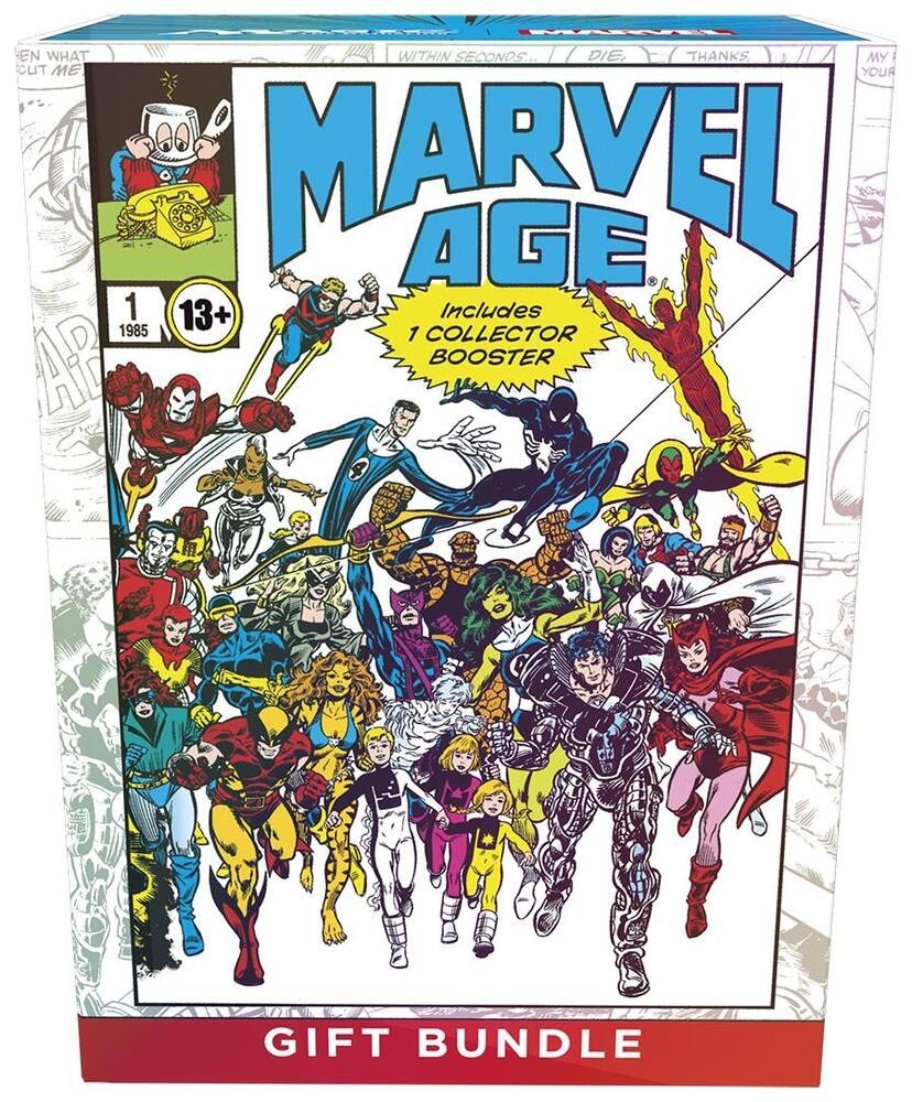 Sealed Marvel Age Super Heroes Gift Bundle MTG Magic – COLLECTOR BOOSTER PACK