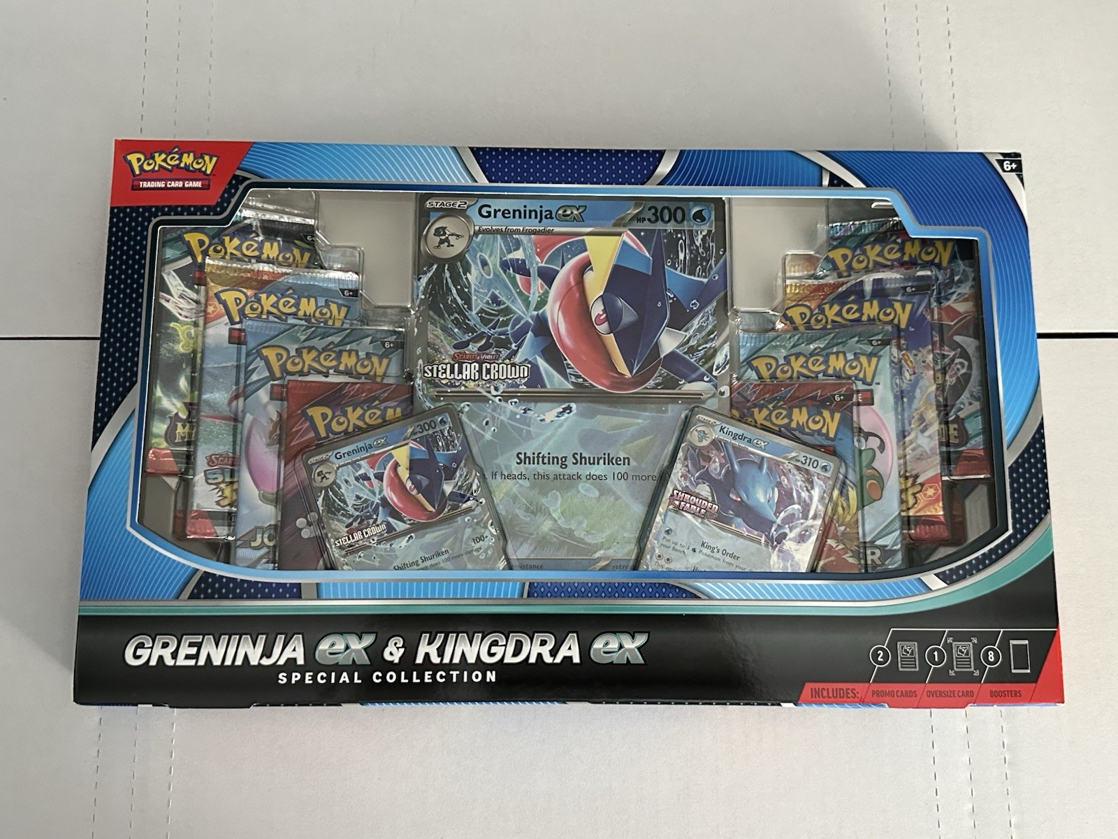 Pokemon TCG Greninja ex & Kingdra ex Special Collection