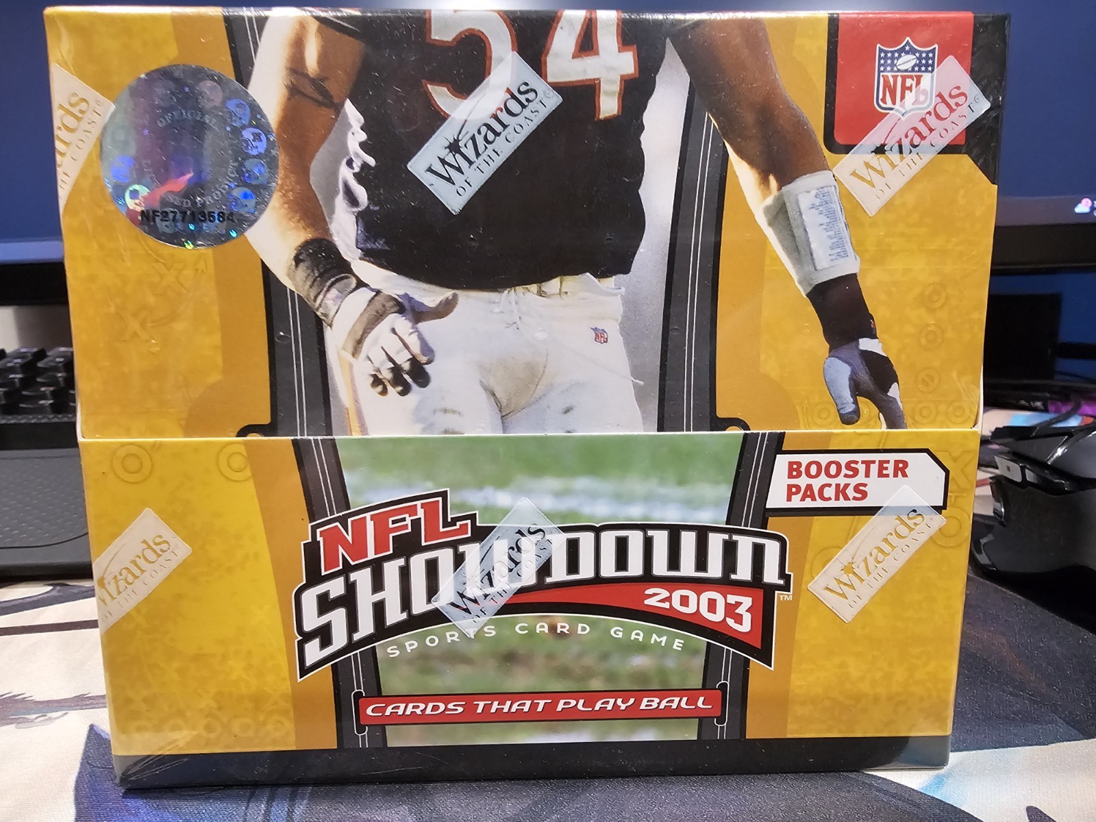 2003 NFL Showdown Factory Sealed 36 Count Booster Box Wizards of the Coast