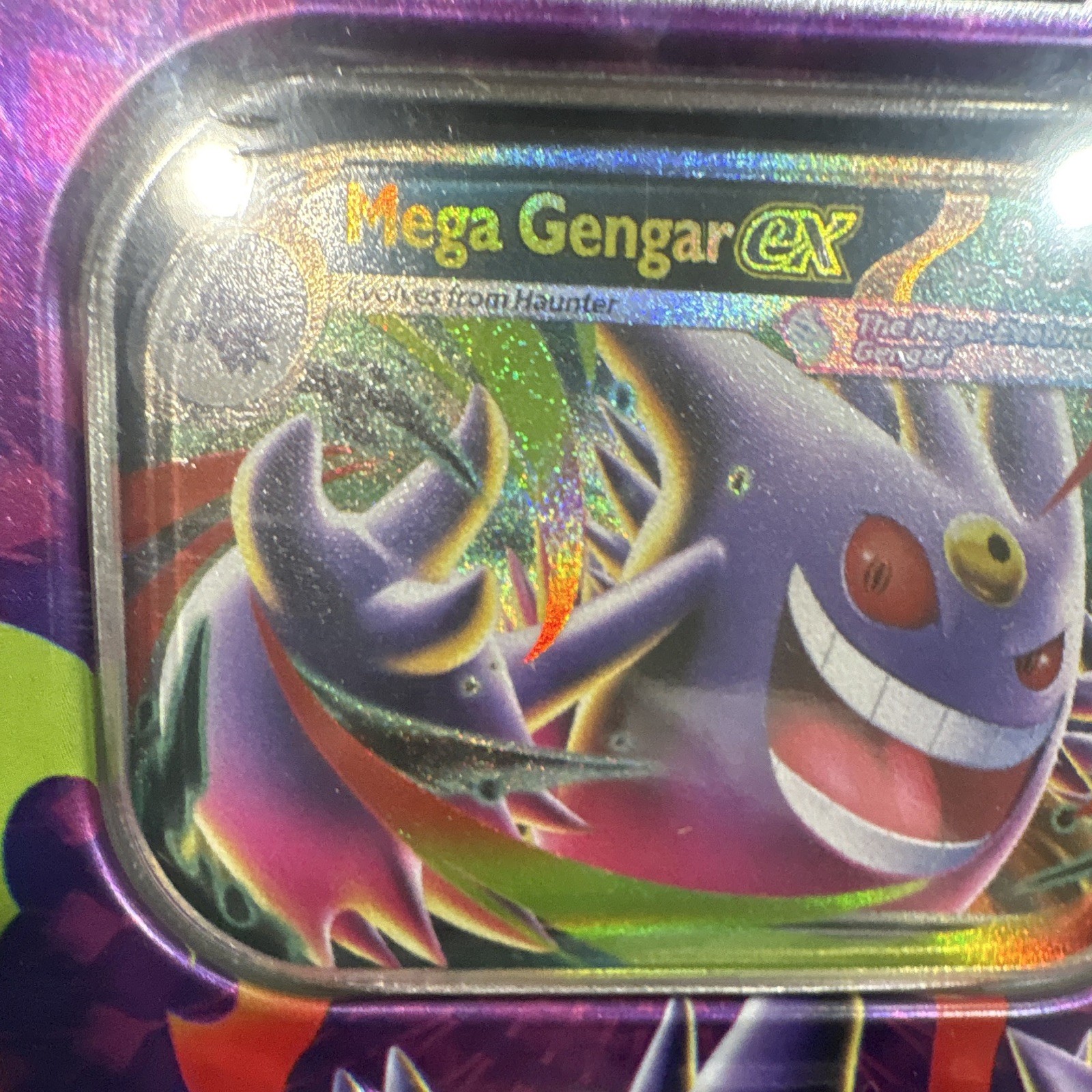 Pokémon TCG Mega Gengar-EX Tin Mega Mewtwo Collection Sealed English 2026