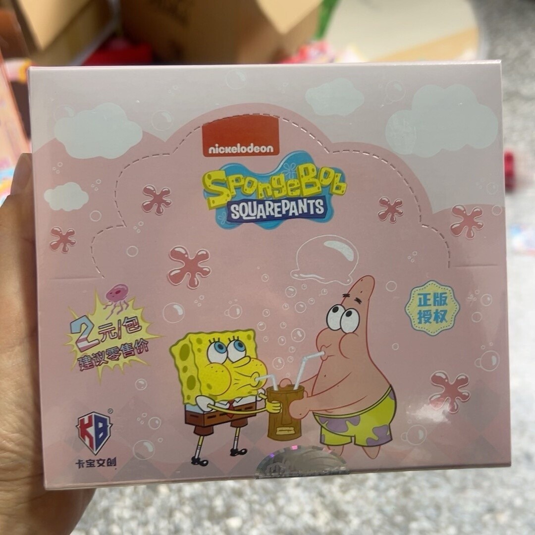 Spongebob Kabao Official Trading Cards Anime CCG 30 Pack Booster Box Sealed NEW