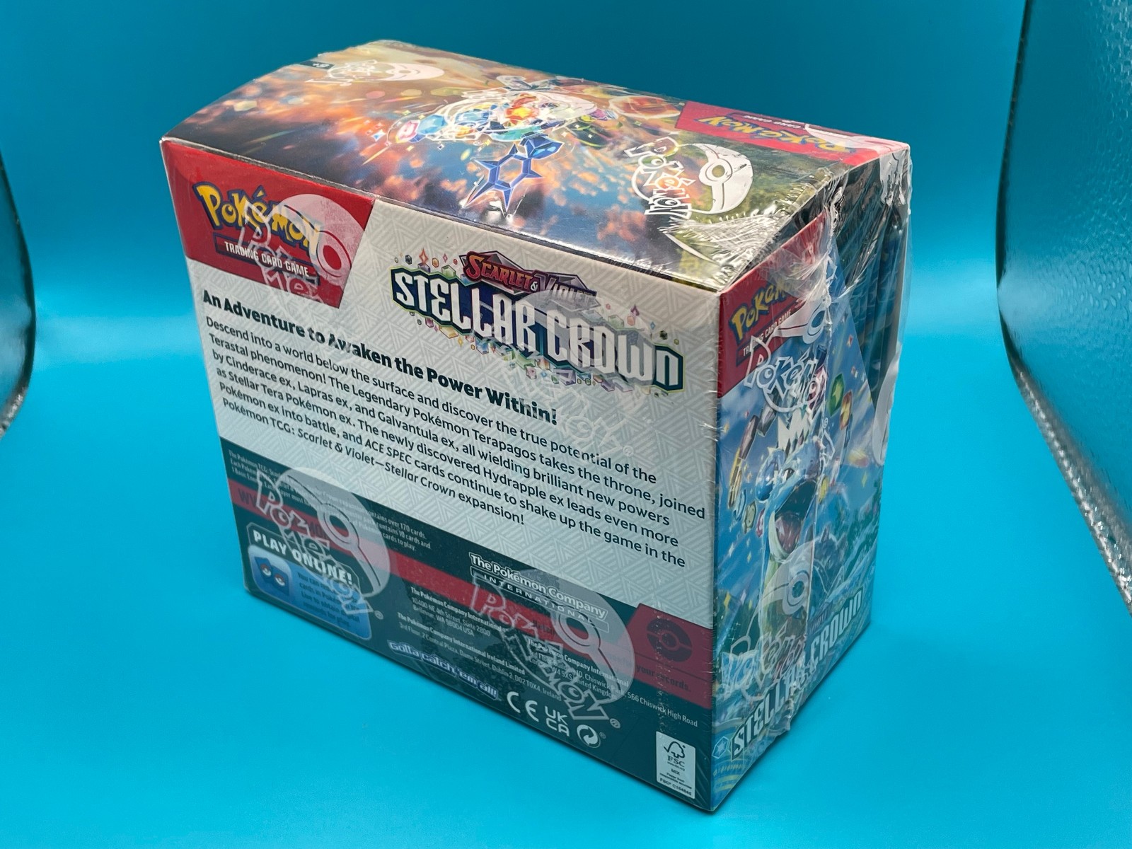 Stellar Crown Booster Box 2024 Pokemon TCG: Scarlet & Violet Sv07 Sealed