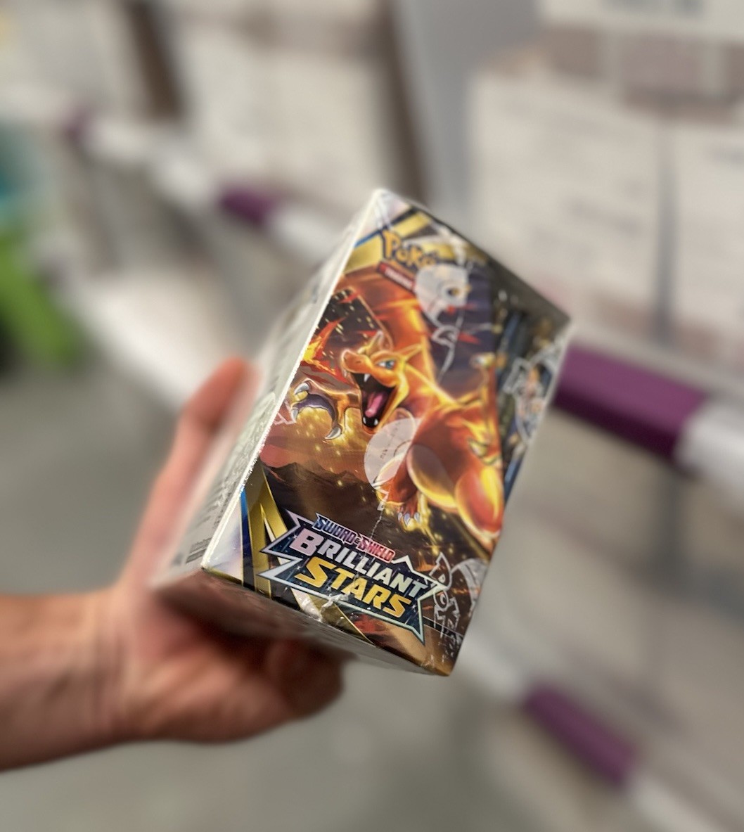Pokémon TCG Sword & Shield Brilliant Stars Booster Box Factory Sealed 36 Packs