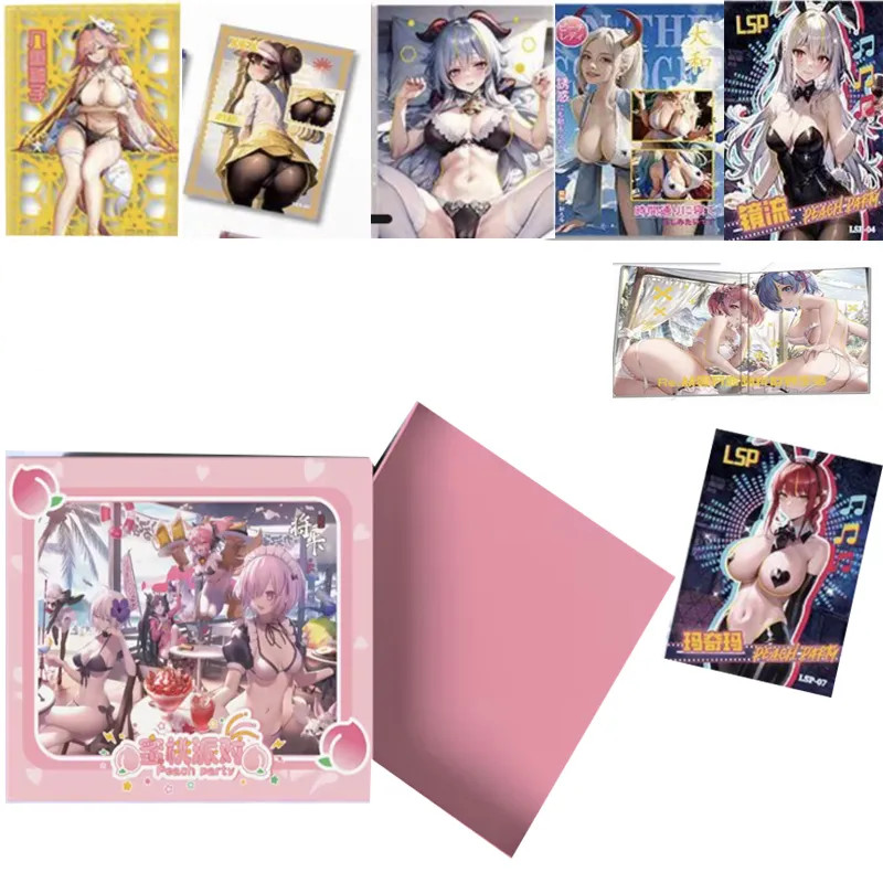Goddess Peach Party Premium Spicy Trading Card Waifu Booster Box Anime TCG NEW