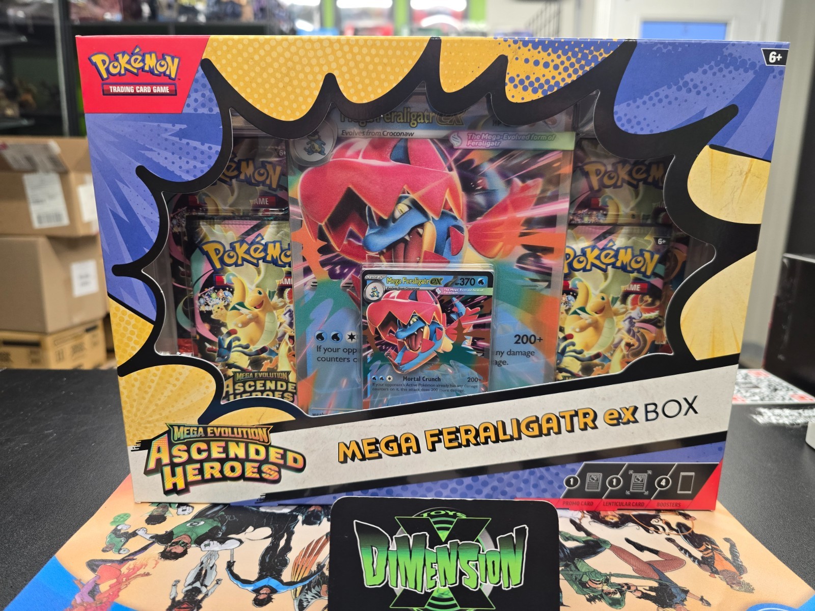 POKEMON MEGA EVOLUTION ASCENDED HEROES MEGA EX BOXES SET OF 3 UNOPENED