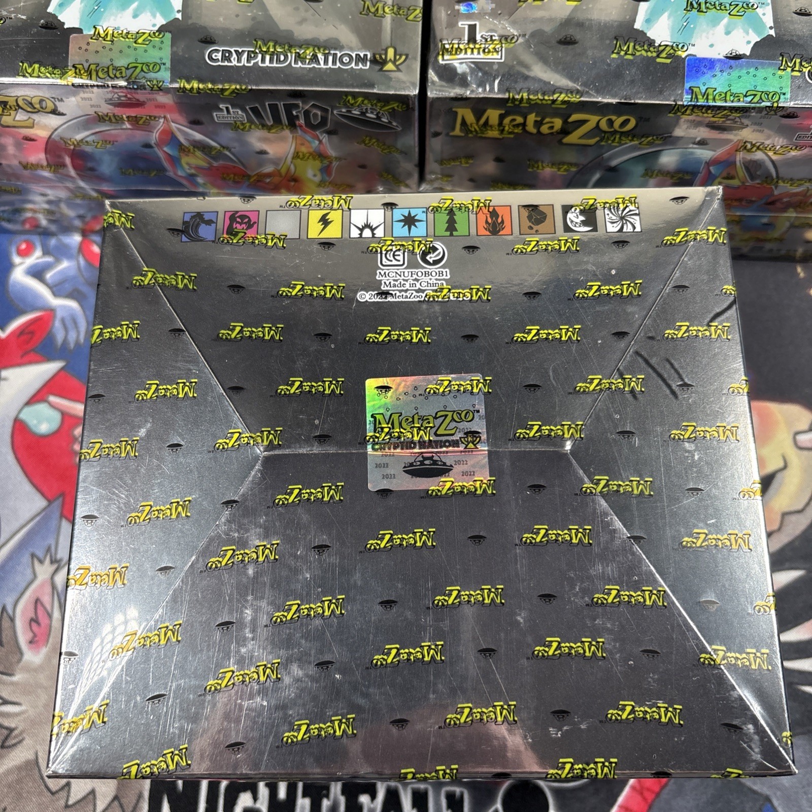 Lot of 3 MetaZoo UFO 1st Edition Booster Boxes TCG Cryptid Nation