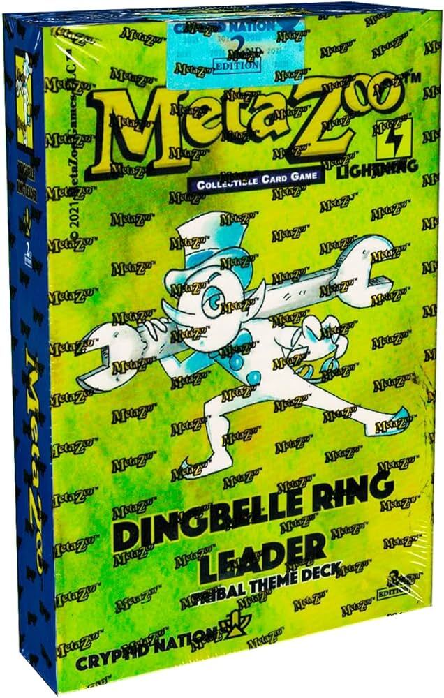 MetaZoo TCG Cryptid Nation Tribal Theme Deck 2nd Edition – Dingbelle Ring Leader