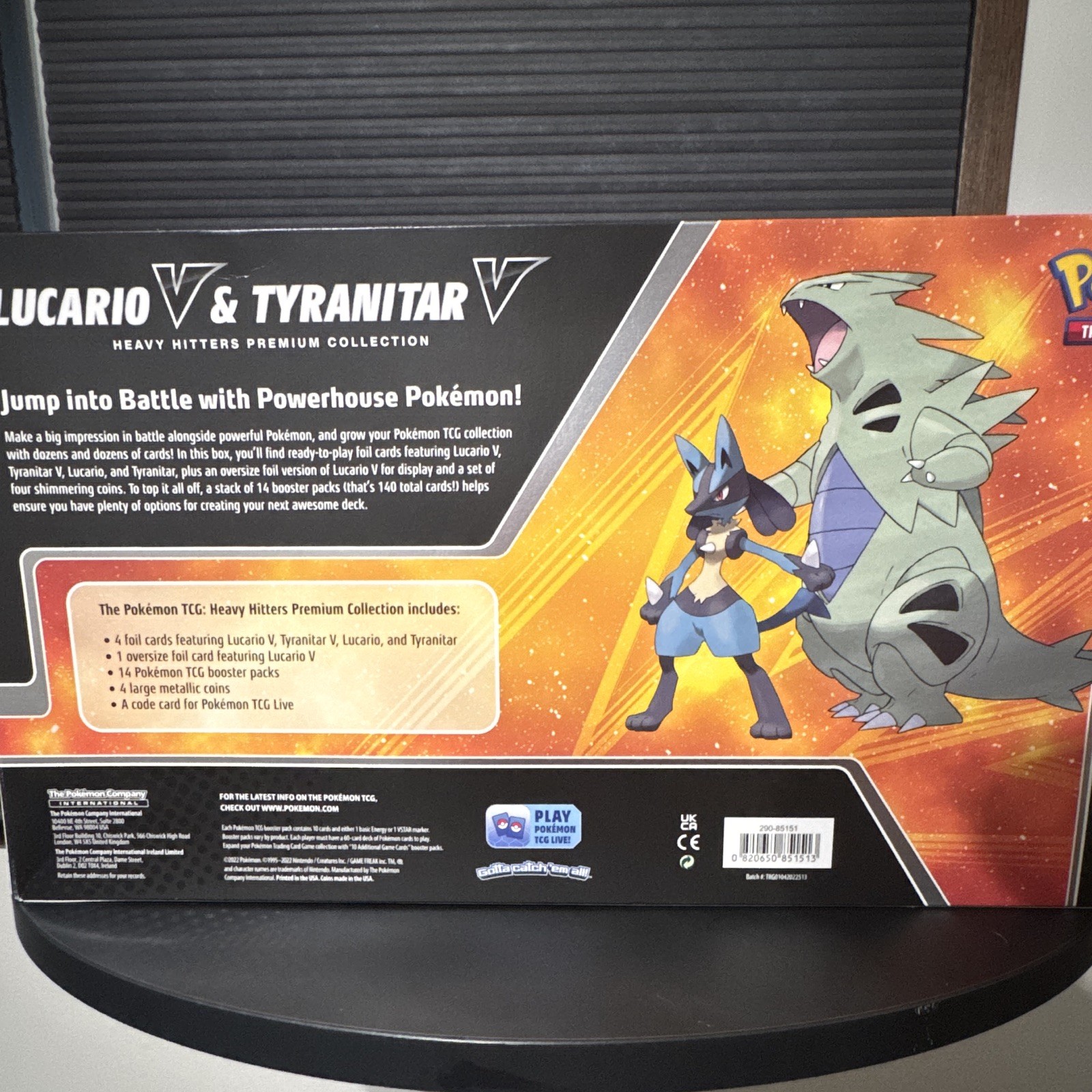 Collection Box Lucario Tyranitar