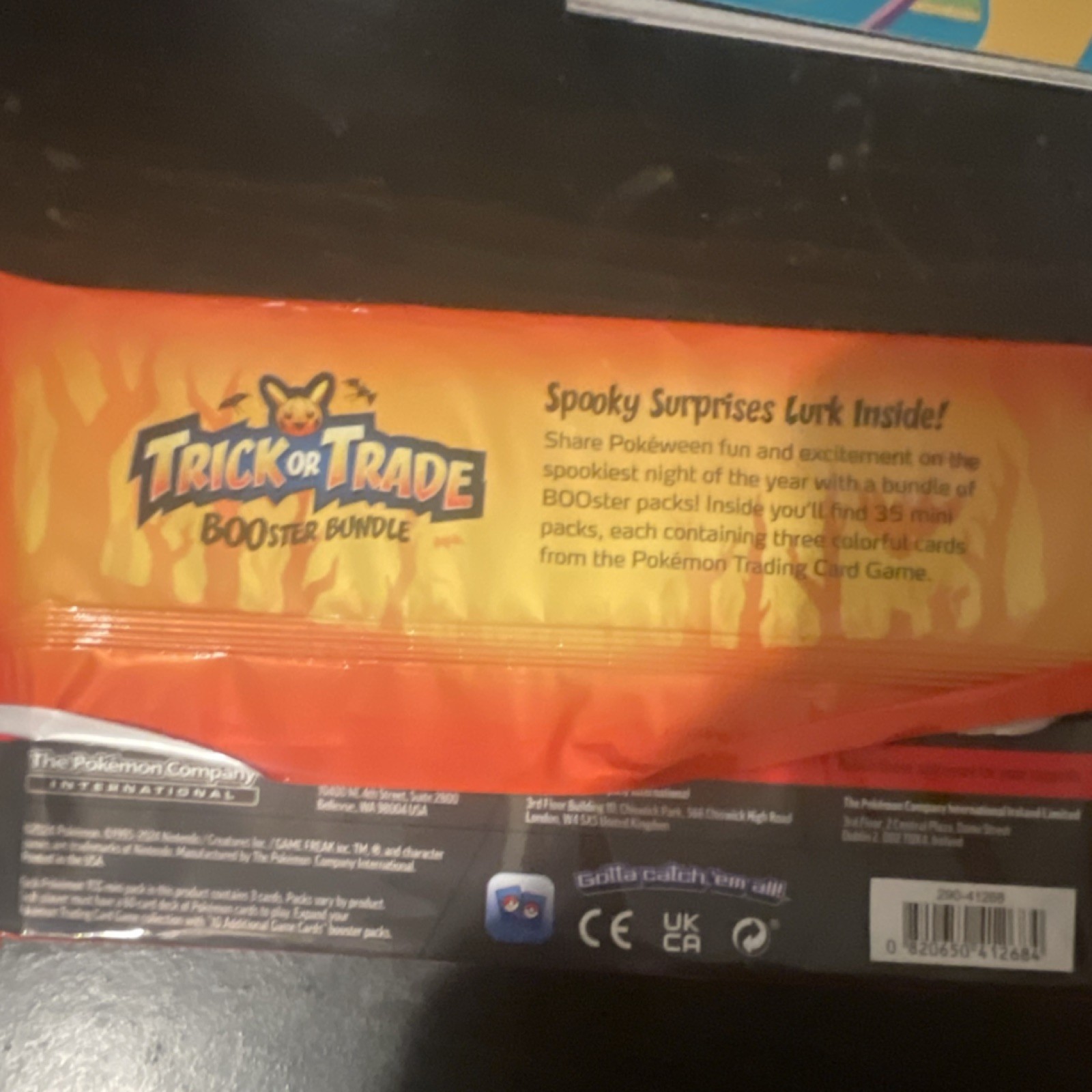 Pokémon TCG Trick or Trade Booster Bundle Box Gengar Pikachu Umbreon Trevenant