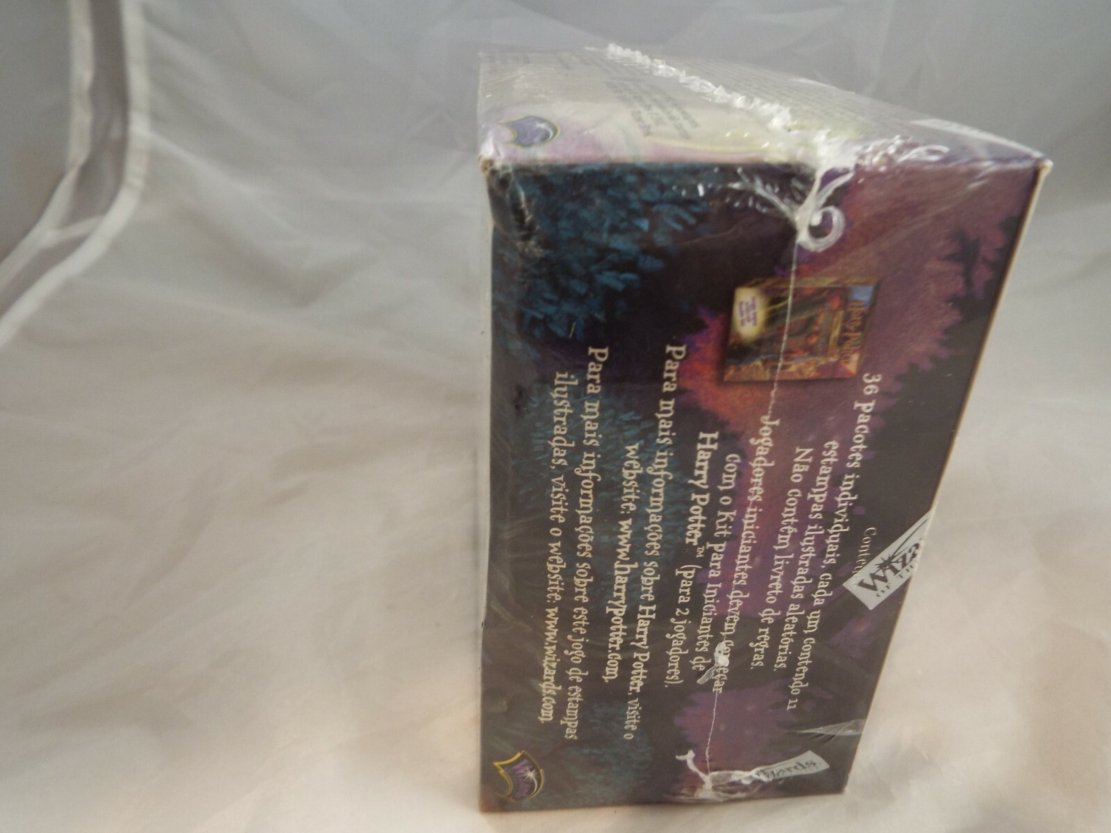 HARRY POTTER CCG BASE SET SEALED BOOSTER BOX OF 36 PACKS (Portuguese)
