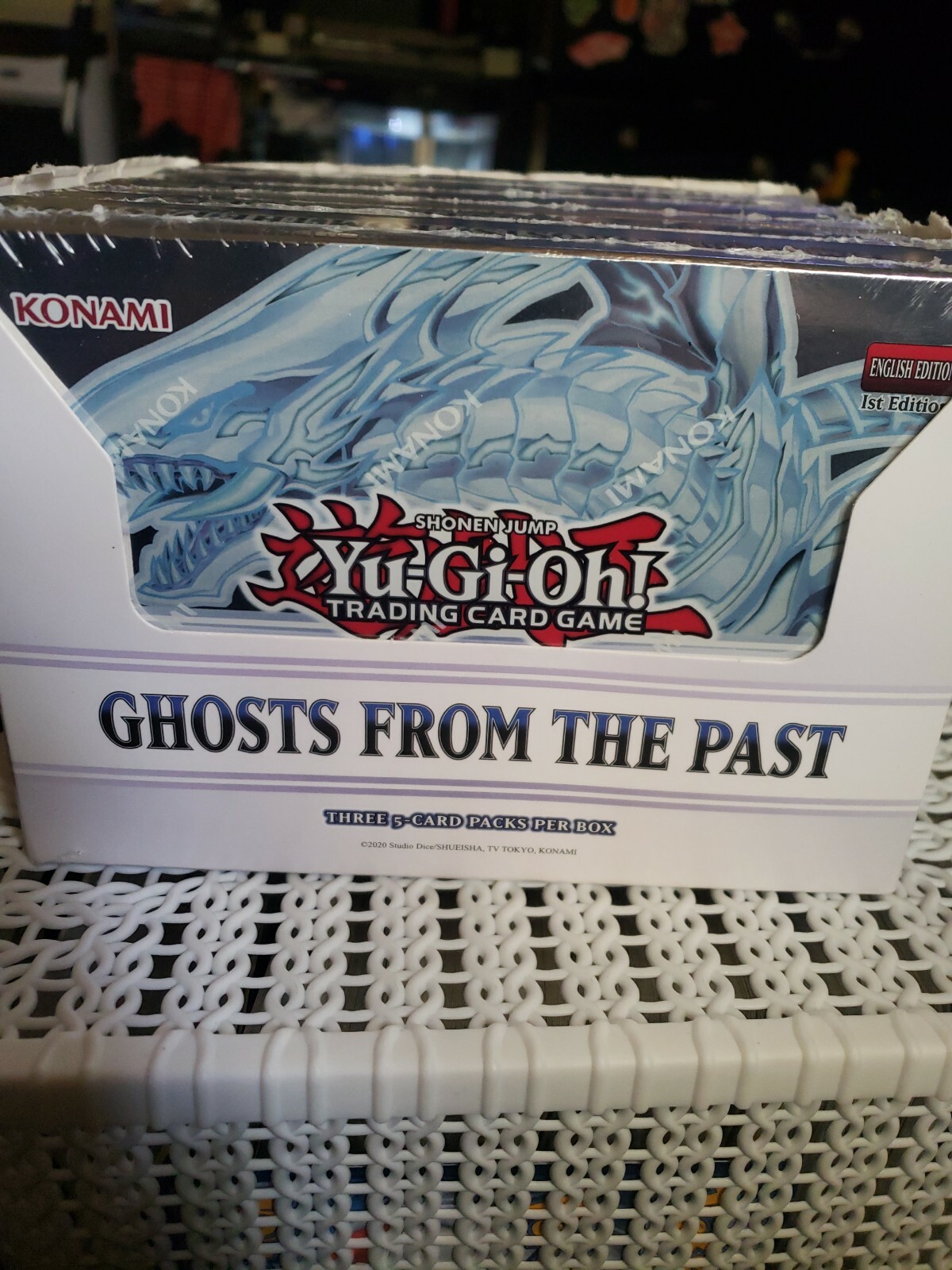 KONAMI Yu-Gi-Oh! Ghosts from the Past Display Box Contains 5 Mini Boxes Sealed
