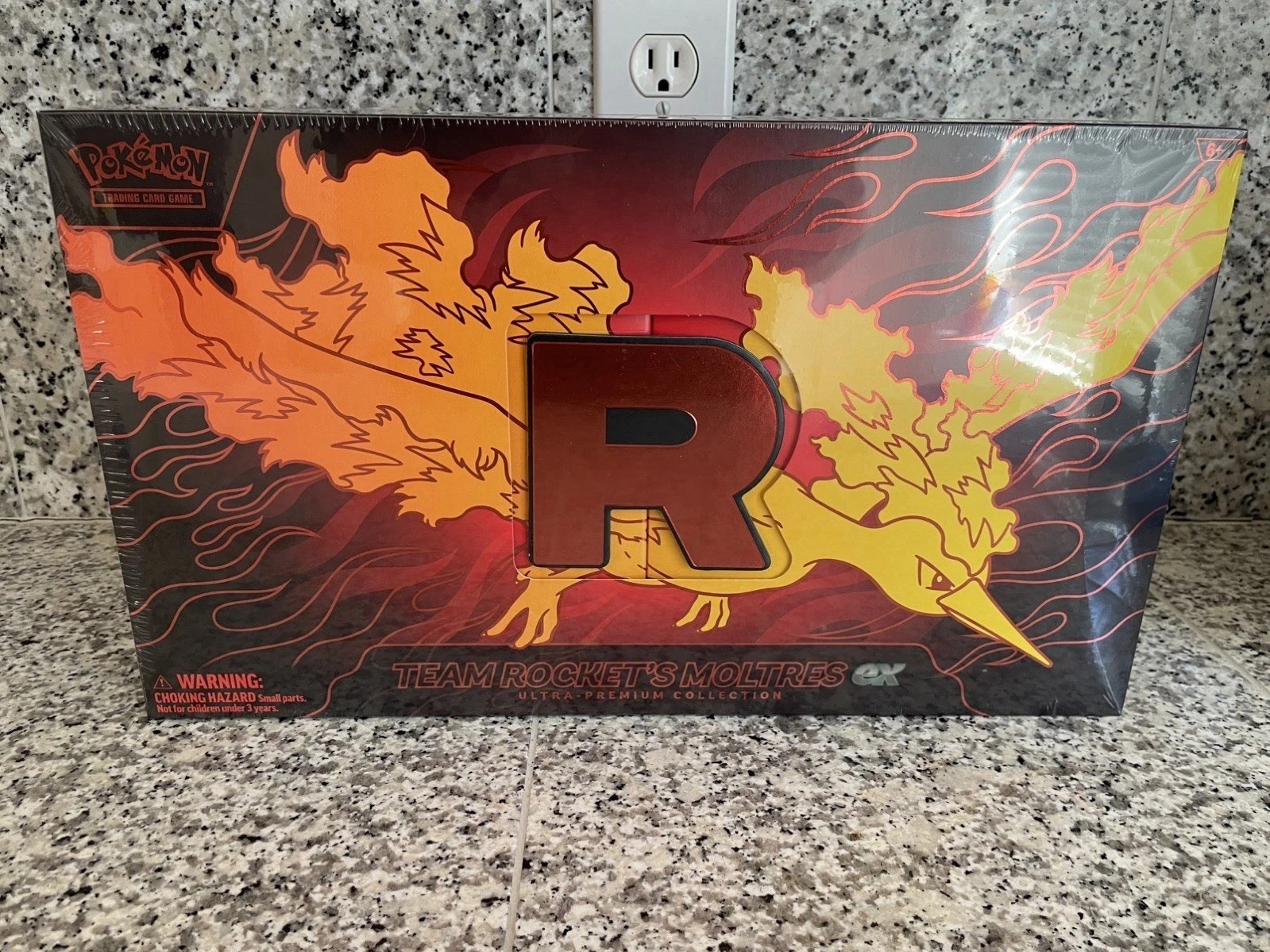 Pokemon Team Rocket’s Moltres EX Ultra Premium Collection Sealed UPC