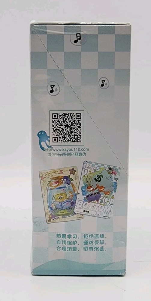 10 Pack Of Kayou Spongebob Squarepants Nickelodeon Collectible Cards