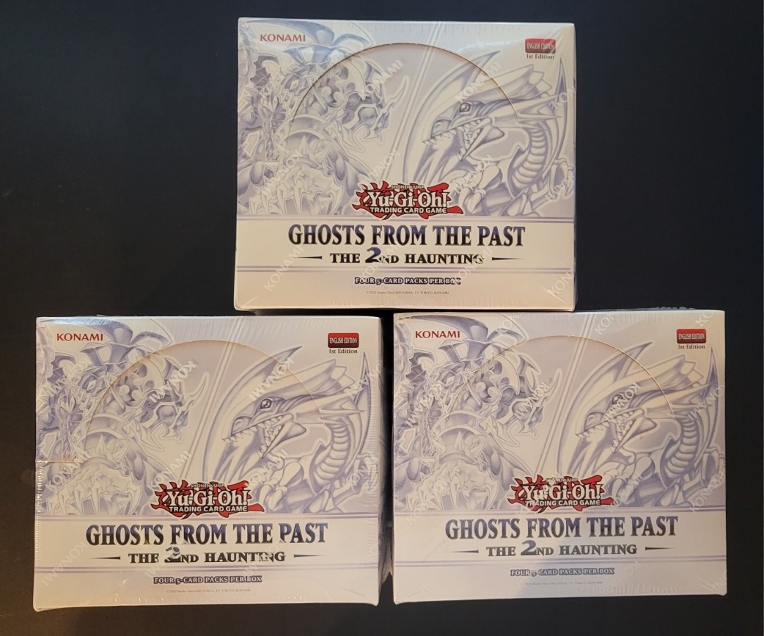 Yugioh Ghosts From The Past The 2nd Haunting Factory Sealed Display Box!