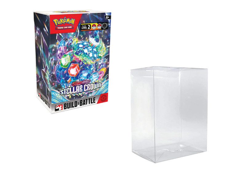 5 Pack SCRATCH & UV RESISTANT 0.50mm Protector For Pokemon Booster Bundle Boxes