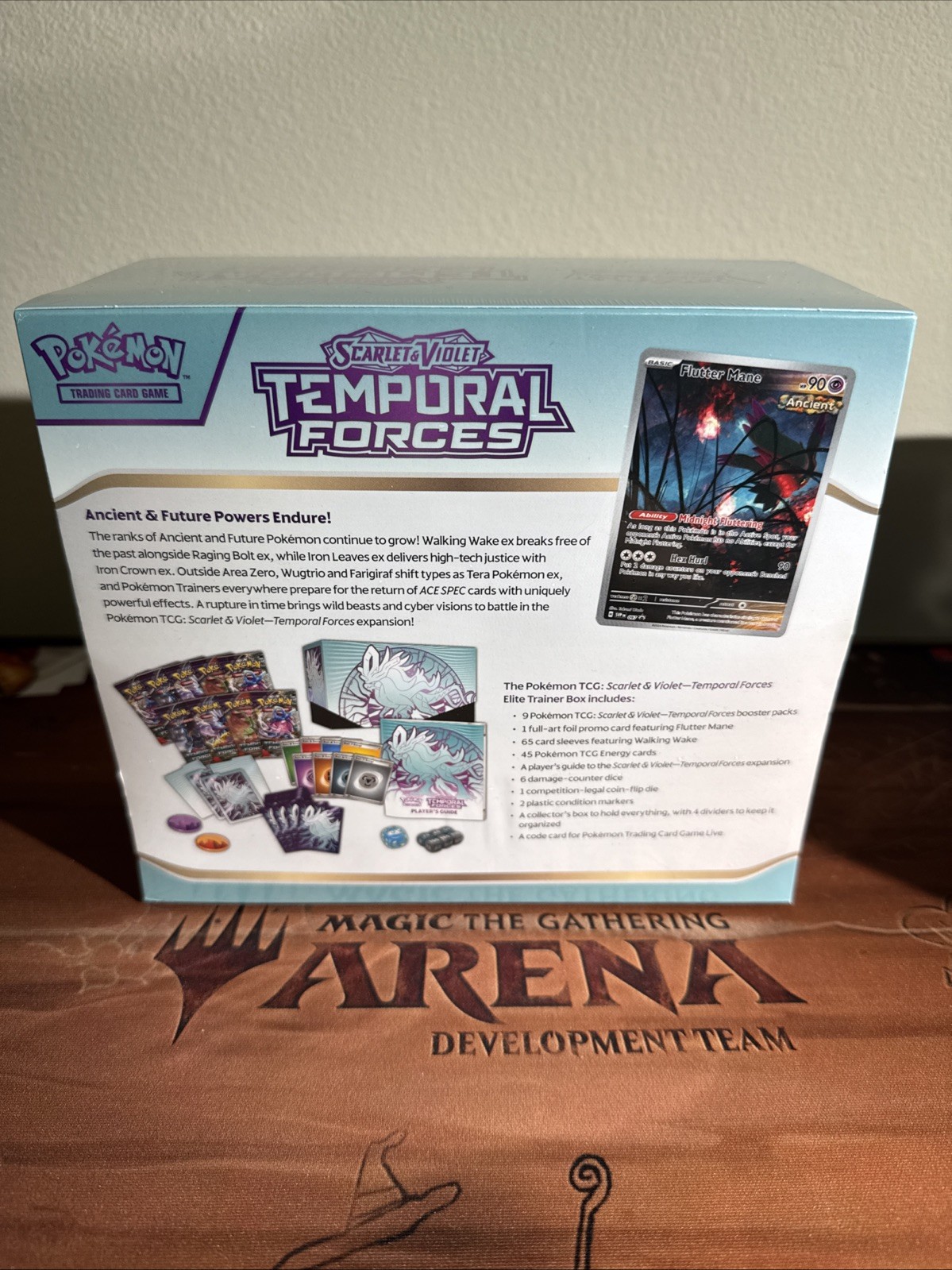 Pokemon Temporal Forces Elite Trainer Box [Walking Wake] – SV05 New Sealed