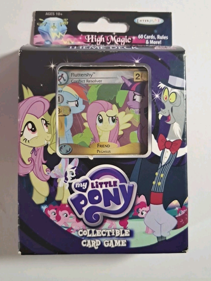 My Little Pony CCG High Magic Chaos Is Magic Discord Theme Deck Sealed 2015 Card