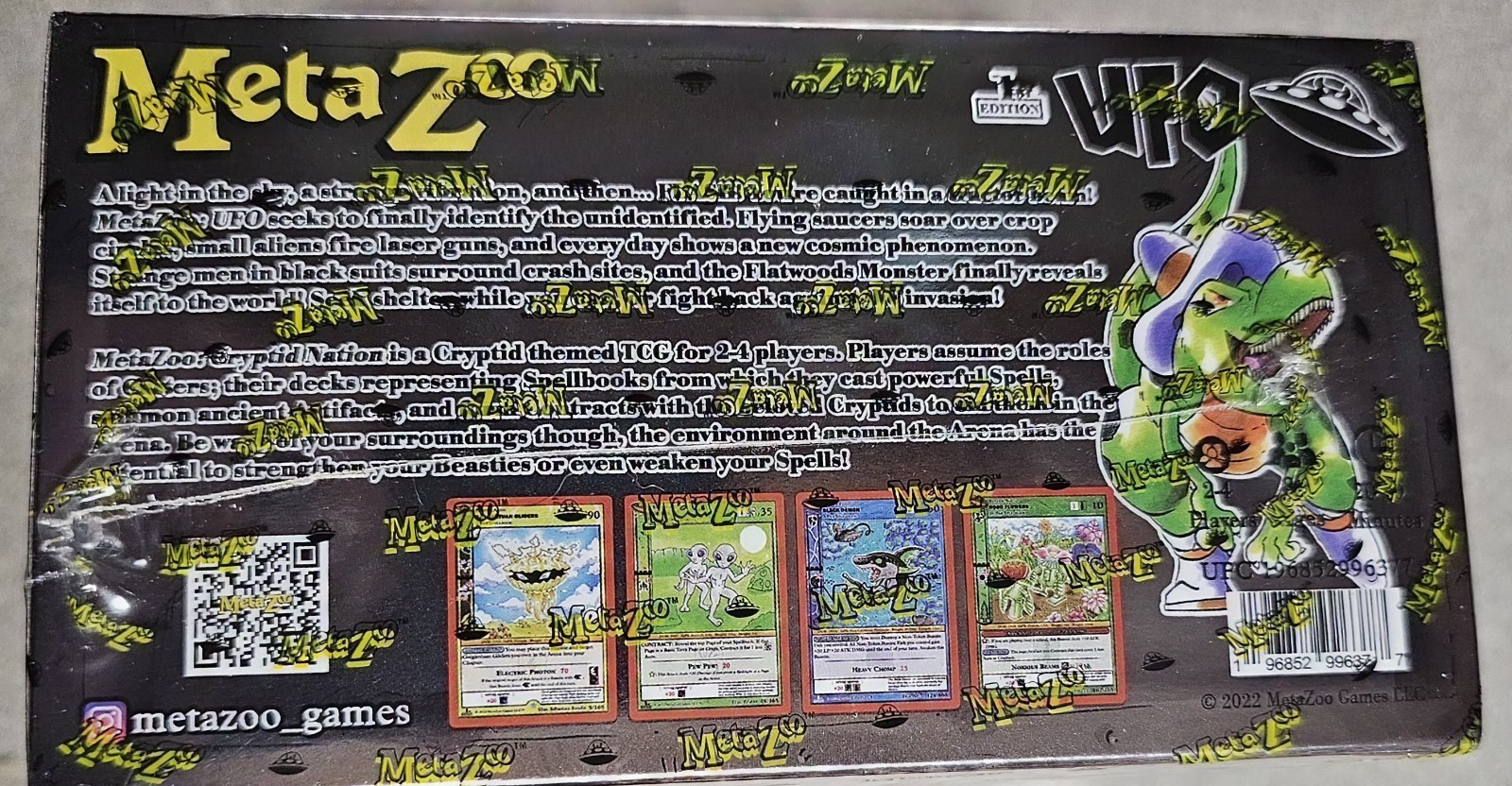 Metazoo * UFO * 1st Edition * Booster Box * Brand New * Sealed *