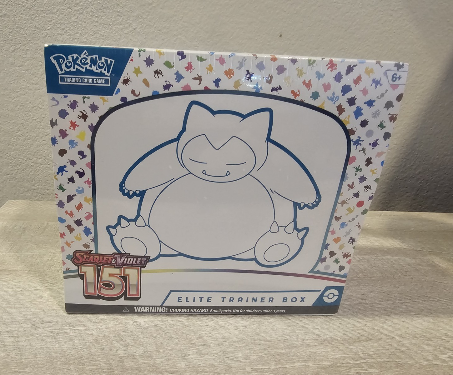 Pokémon TCG Scarlet & Violet 151 Elite Trainer Box Snorlax English 2023