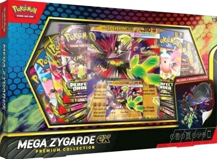 Pokemon TCG Mega Zygarde ex Premium Collection Box Sealed