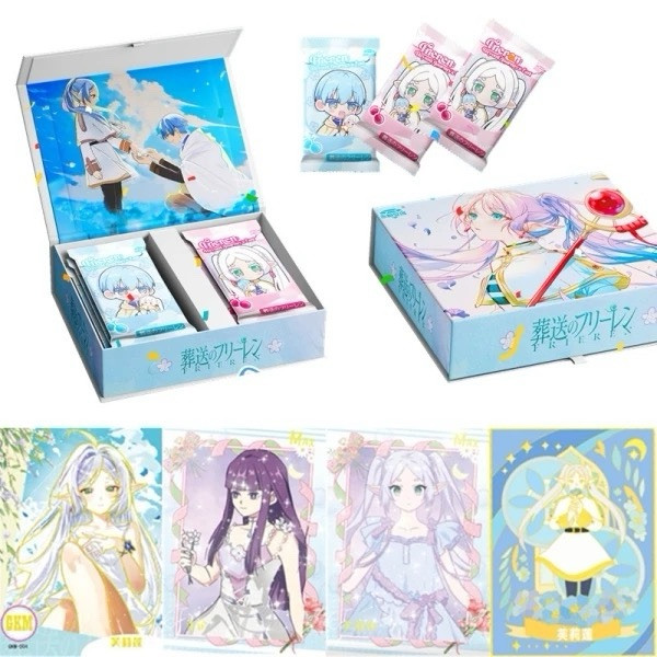 Frieren Trading Card Game 13 Packs Collector’s Box New Sealed 2025