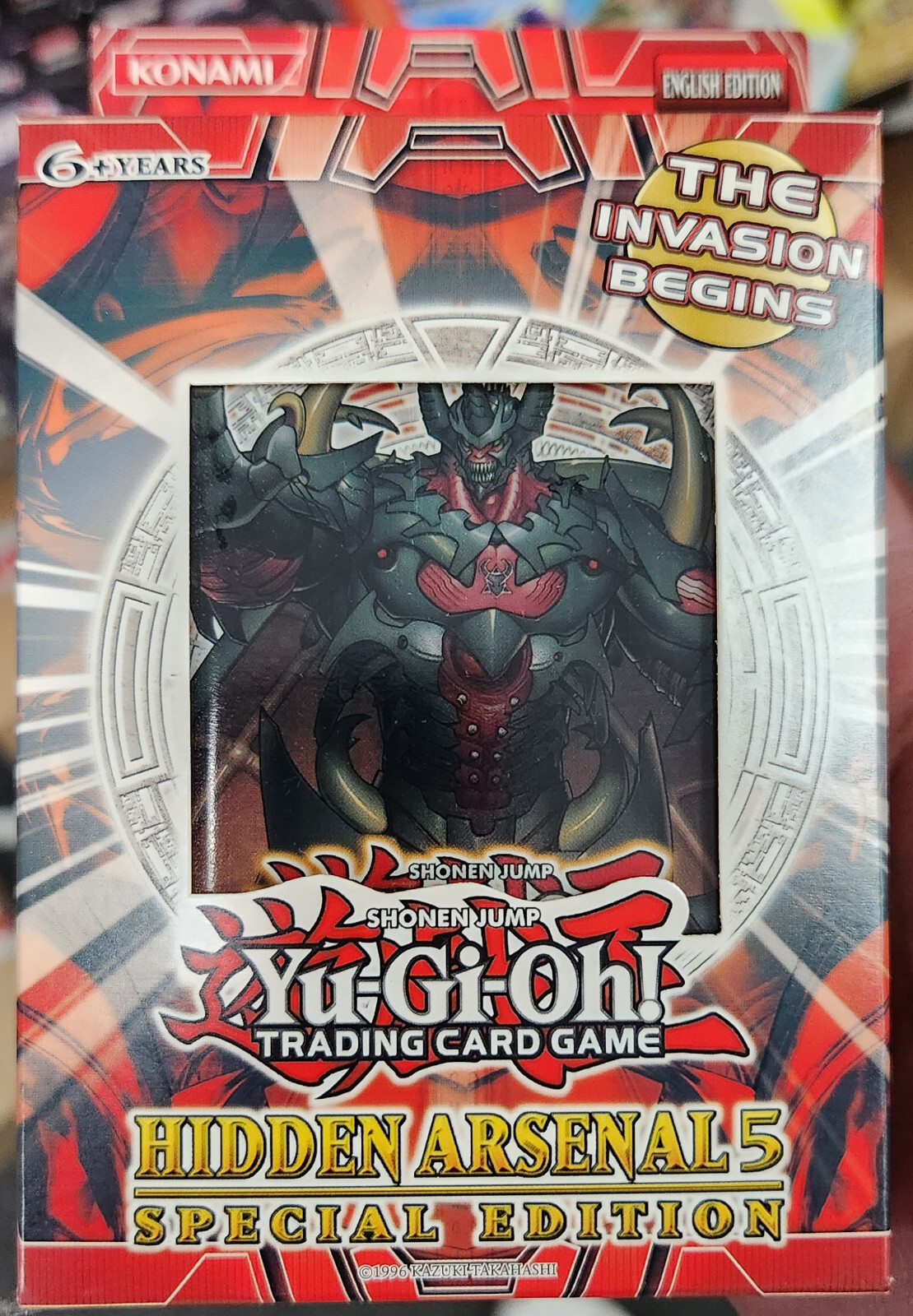 YUGIOH HIDDEN ARSENAL 5 SPECIAL EDITION (3 BOOSTERS + PROMO) FACTORY SEALED NEW