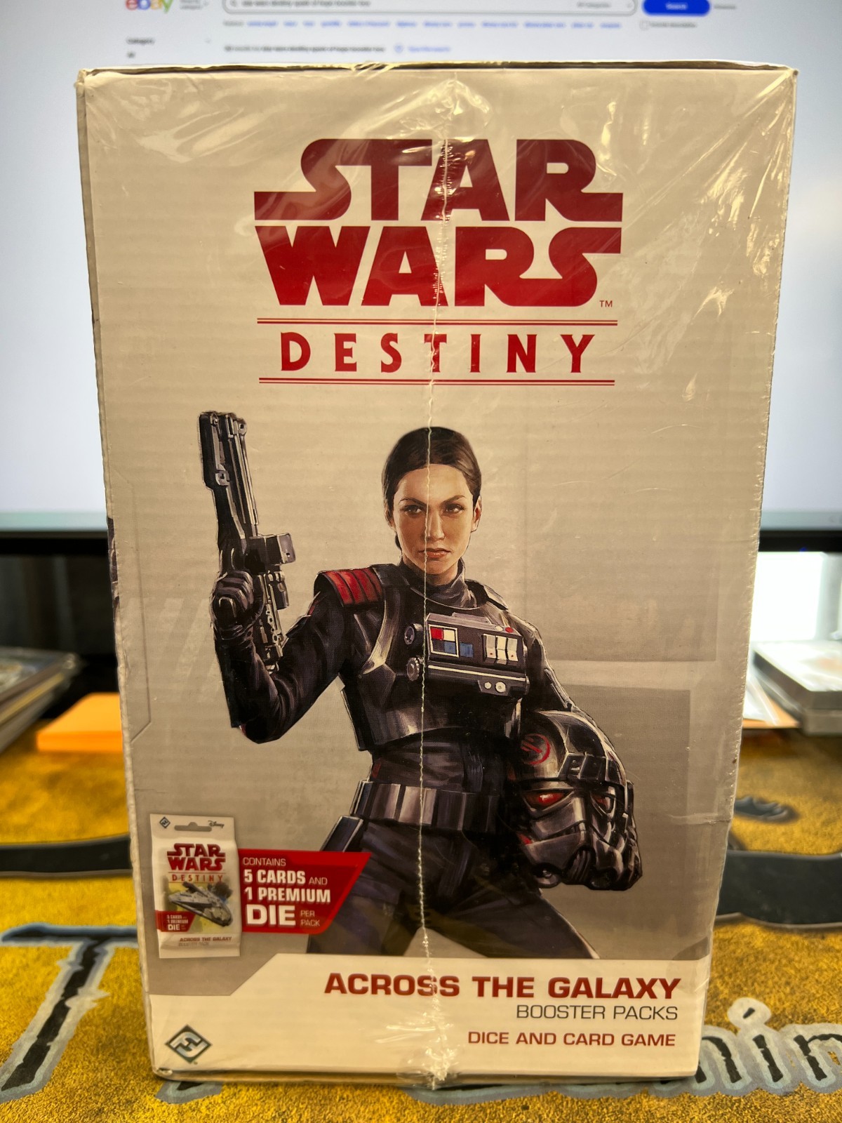 FFG SEALED Star Wars Destiny Across the Galaxy Booster Box!!