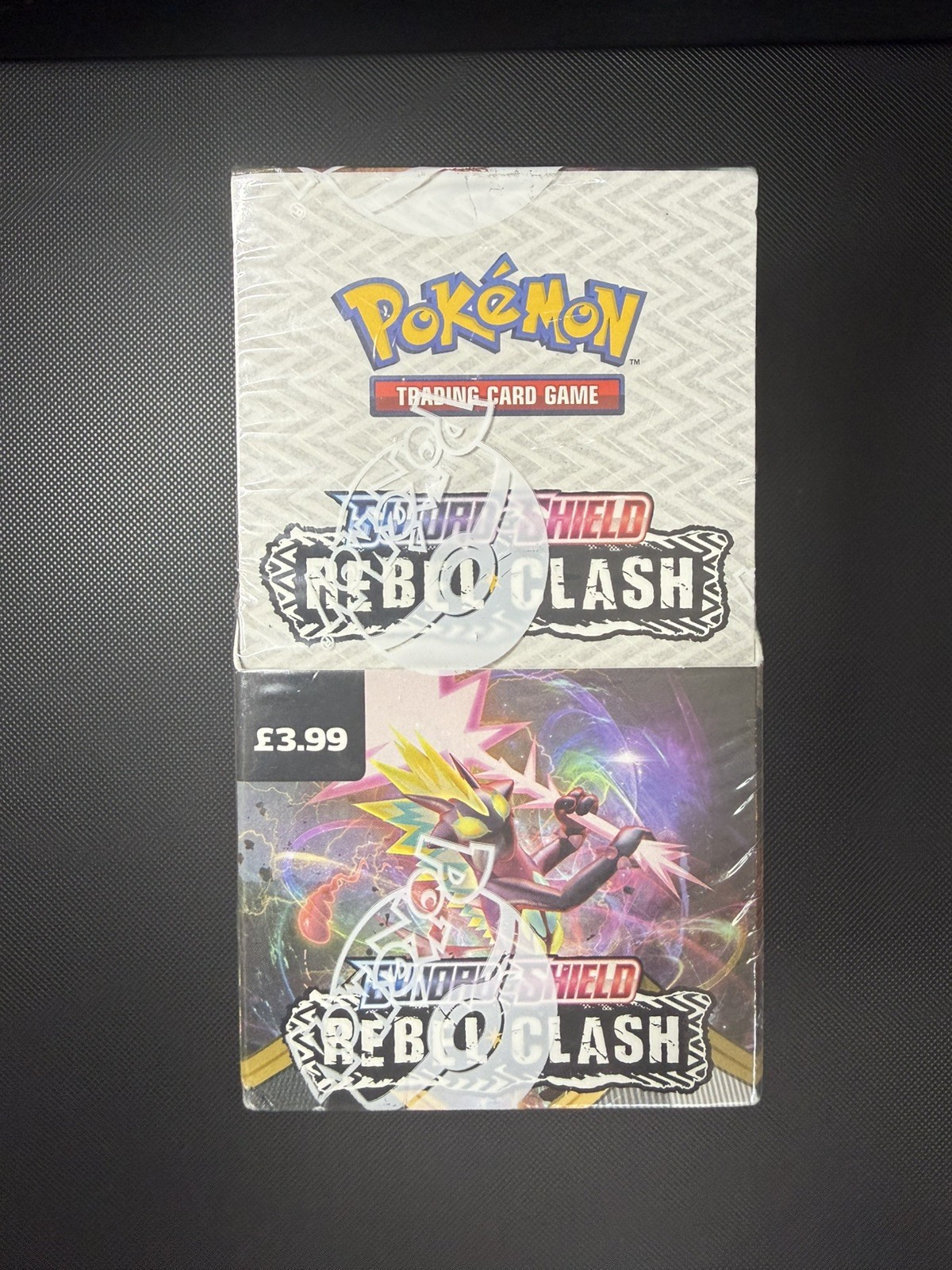 Rebel Clash Half Booster Box (18 Packs) – SWSH – New & Sealed – Pokemon TCG