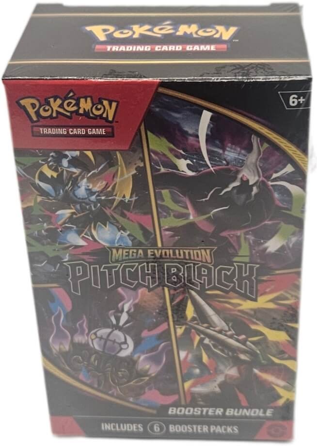 Pokemon TCG Pitch Black Factory Sealed Booster Bundle Box 6 Packs Per Box