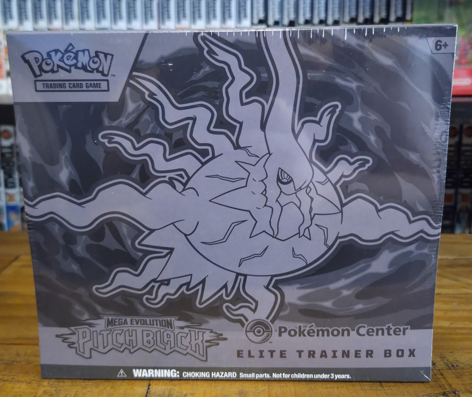 Pokémon TCG – Mega Evolutions Pitch Black – ETB’s – Pokemon Center/Normal Bundle