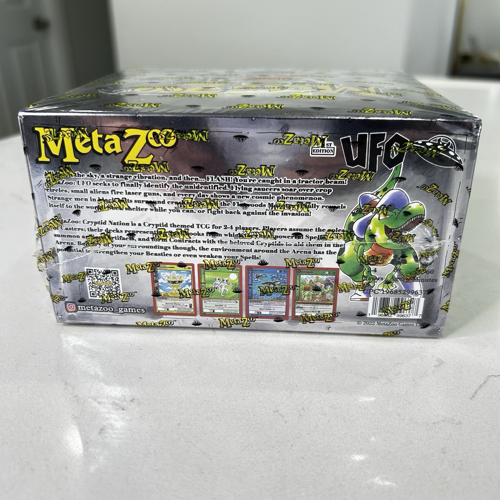 MetaZoo TCG UFO 1st Edition Booster Box Cryptid Nation Sealed
