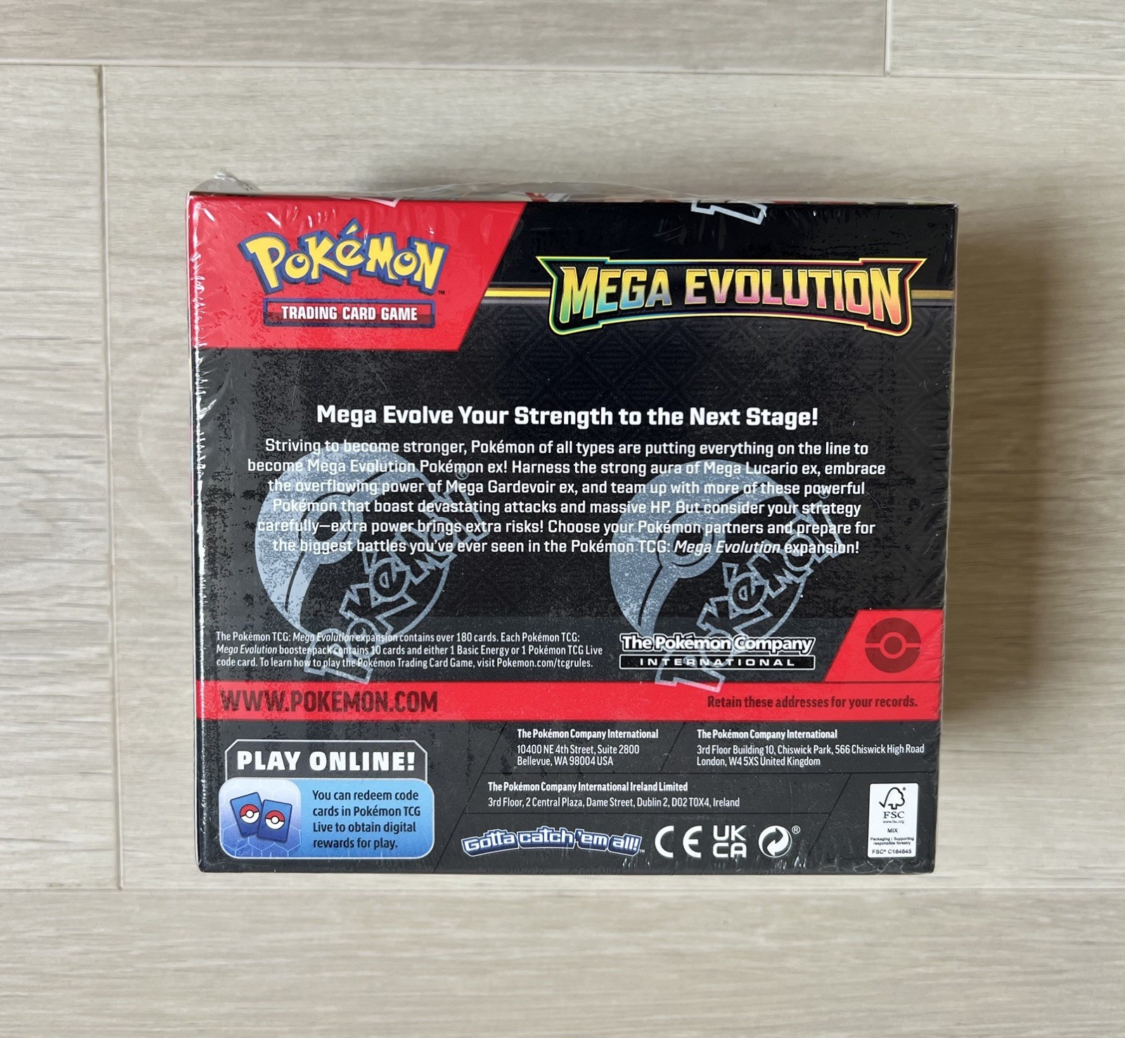 Pokémon TCG: Mega Evolution Enhanced Booster Box (36 Packs & 1 Promo Card)